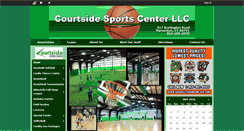 Desktop Screenshot of courtsidesportscenter.com
