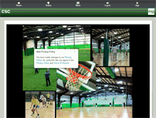 Tablet Screenshot of courtsidesportscenter.com